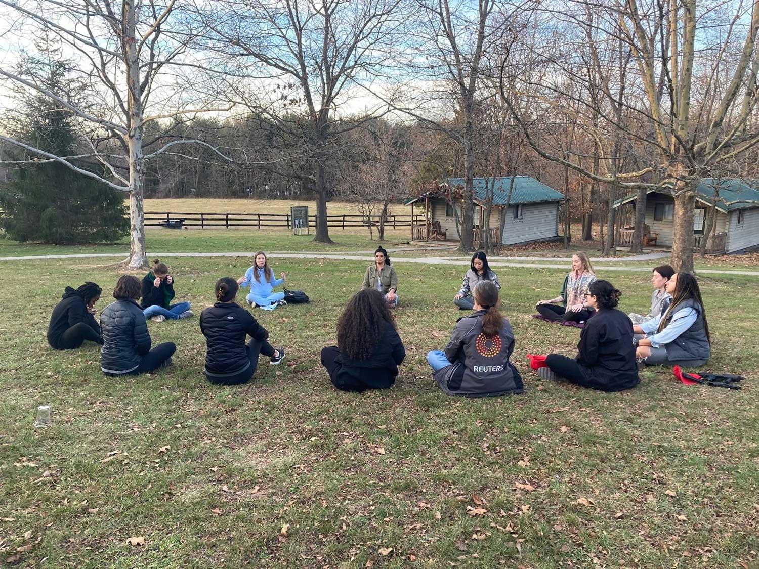 Trauma-informed reporting hero background